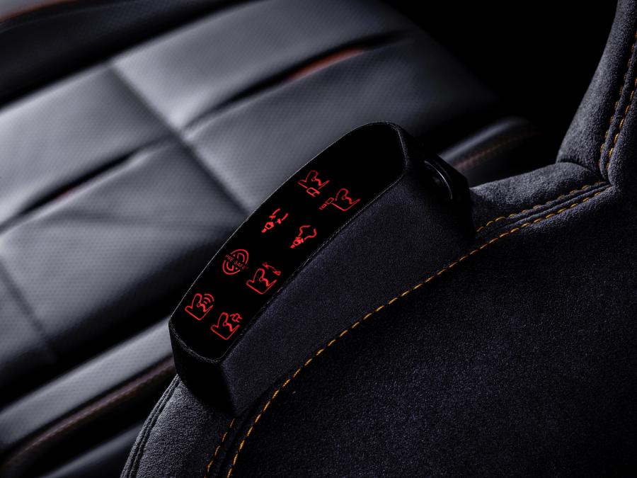 Детали интерьера Mercedes-Benz GLE-Class ESF Concept (V167) 2019 года  (фото 14 из 34)